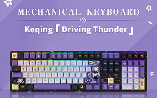 Genshin Impact Keqing Keyboard