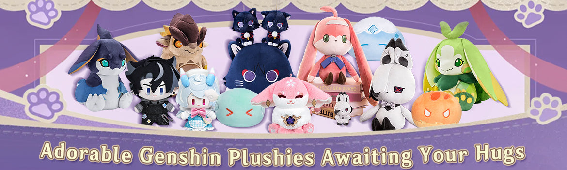 Genshin Impact Plushies