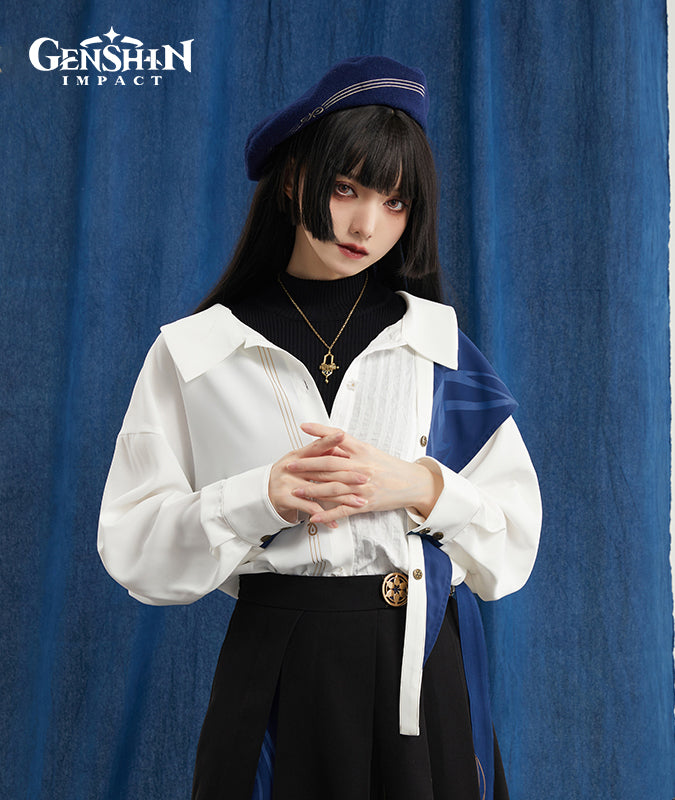 Wanderer Impression Shirt & Knit Set