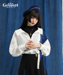 Wanderer Impression Shirt & Knit Set