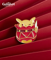 Genshin Impact Klee Jumpy Dumpty Enamel Pins Anime Badge