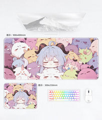 Cute Ganyu Mouse Pad