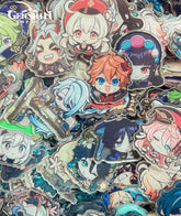 Genshin Impact Acrylic Sticker 100+ Pcs
