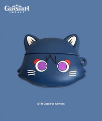 Scaramouche Cat Airpods Case