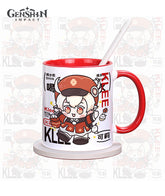 Genshin Character Ceramic Mug: Klee Xiao Venti Zhongli Tartaglia