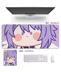Cute Keqing Mouse Pad