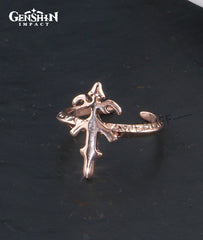 Genshin Impact Paimon Tie Ring Stylish Necktie Clips