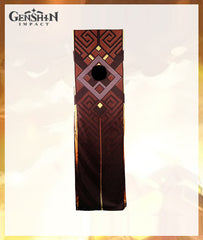 Genshin Impact Zhongli Stone Stele Cosplay Costume Halloween Doll Outfit