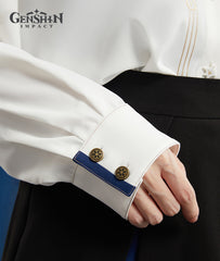 Genshin Wanderer Impression Shirt & Knit Set