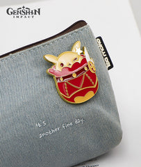 Genshin Impact Klee Jumpy Dumpty Enamel Pins Anime Badge