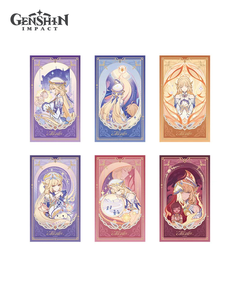 Genshin Impact Nicole An Angel's Duties Prismatic Card Set