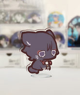 Scaramouche Cat Stand & Keychain
