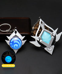 Childe Tartaglia Vision & Delusion Keychain