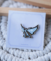 Genshin Cryo Crystalfly Badge