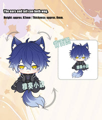 Genshin Flins Cat Acrylic Charm