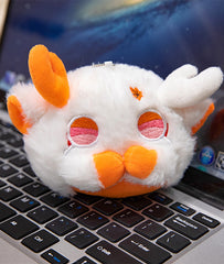Kazuha Cat Plush Keychain