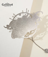 Ganyu Impression Series Metal Bookmark with Tassel