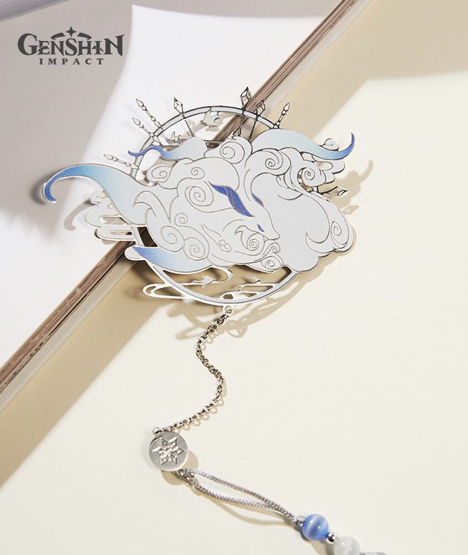Ganyu Impression Series Metal Bookmark with Tassel