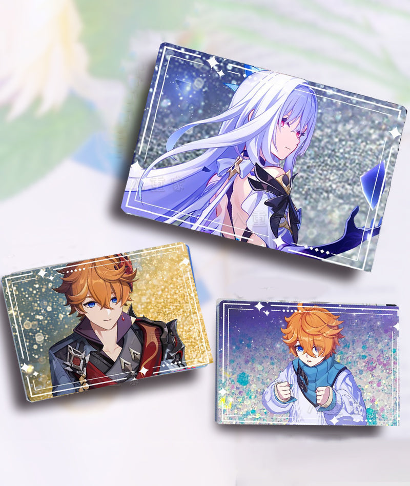 Skirk & Tartaglia (Childe) Glitter Acrylic Block