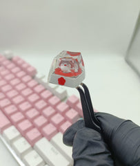 Genshin Hu Tao Ghost Keycap