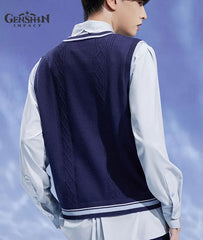 Genshin Impact Kamisato Ayato Themed Impression Knit Vest