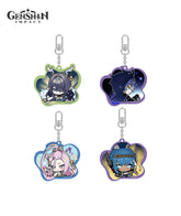 Nod-Krai Characters Chibi Expression Acrylic Keychains