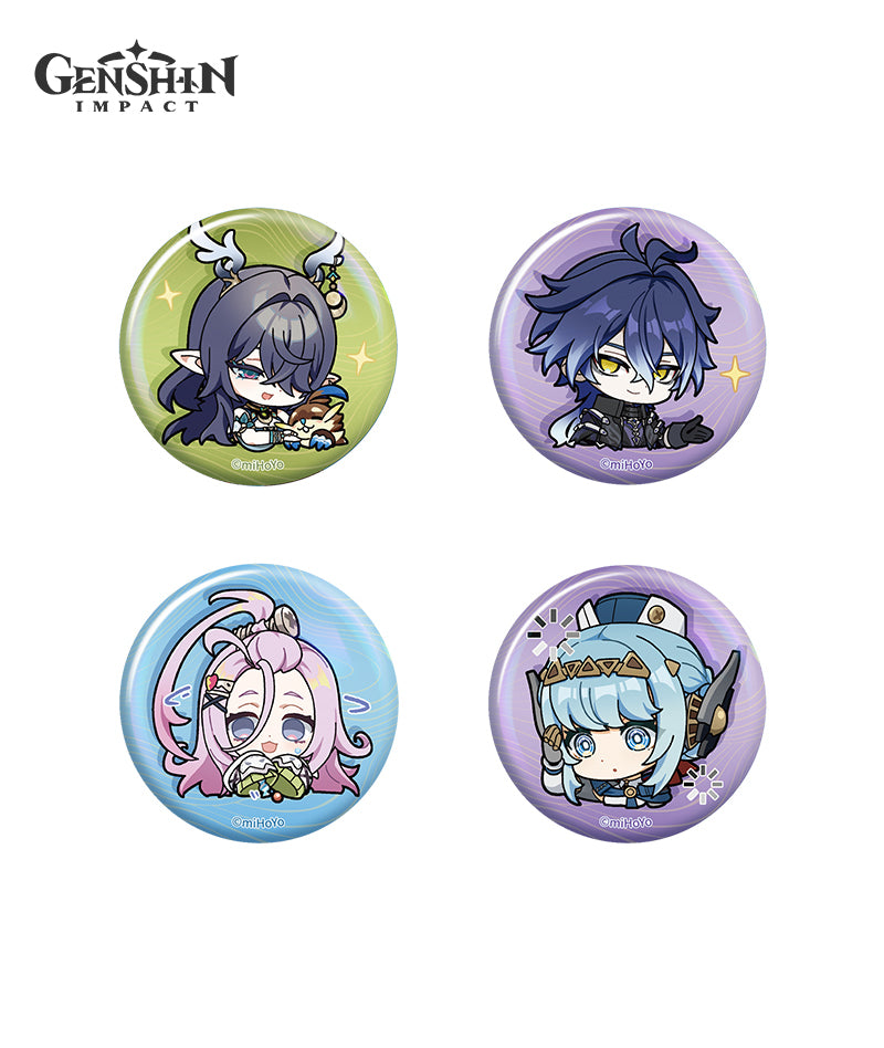 Nod-Krai Characters Chibi Expression Badges
