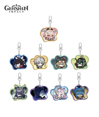 Nod-Krai Characters Chibi Expression Acrylic Keychains