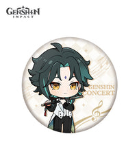 Genshin Concert Merch: Xiao Chibi Badge