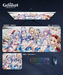 Genshin Impact Mouse Pad -Multi-Character Edition