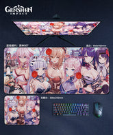 Genshin Impact Mouse Pad -Multi-Character Edition