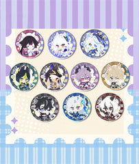 Genshin Impact Chibi Animal Character Badge