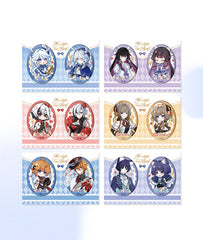 Tartaglia Arlecchino Scaramouche Furina Badges