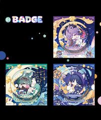 Genshin Impact Lohen Durin Wanderer Acrylic Badges