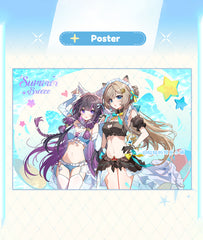 Columbina & Sandrone Summer Breeze Poster