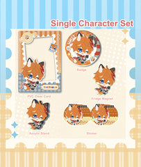 Genshin Impact Chibi Animal Character Acrylic Block