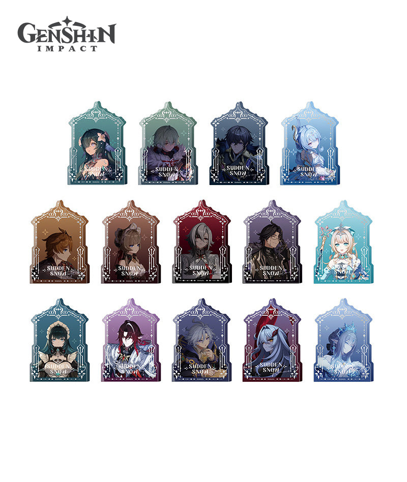 Genshin Impact Sudden Snow Series Acrylic Ornament