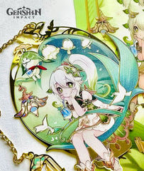 Nahida Metal Bookmark