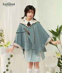 Venti Clothing Hooded Cape Coat