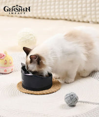 Wanderer Cat Ceramic Pet Bowl