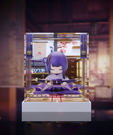 Raiden Shogun Chibi Figure Acrylic Display Box