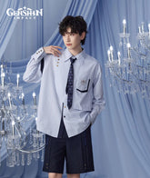 Furina Striped Casual Shirt