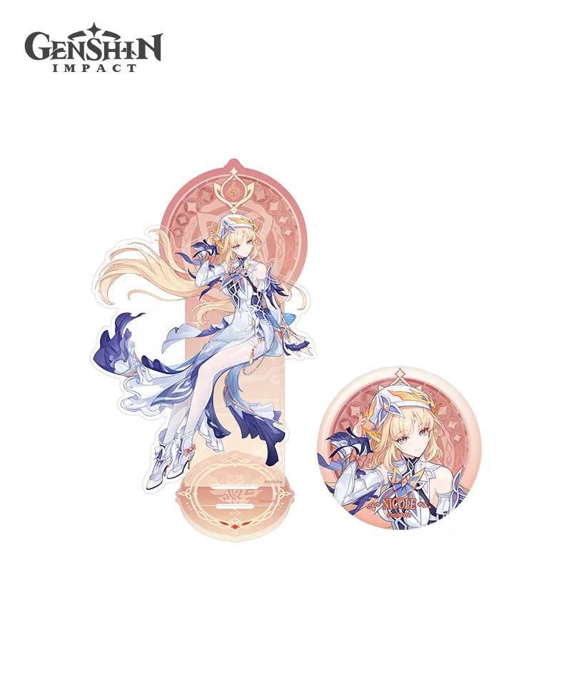 Nicole Angel's Reverie Badge & Acrylic Stand