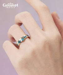 Citlali Impression Turquoise Ring