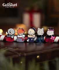 Genshin House of the Hearth Winter Metal Badge