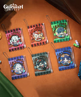 Genshin Halloween Twilight Whimsy Series Badge Set