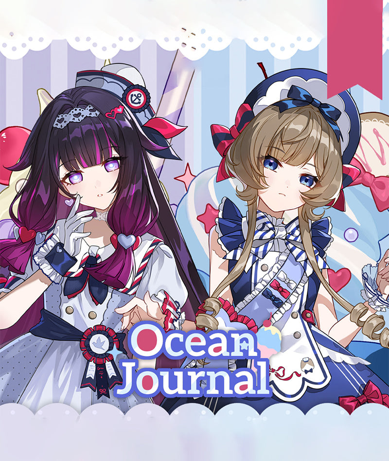 Genshin Impact Columbina & Sandrone Ocean Journal Merch