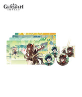 Venti & Hu tao Waterborne Poetry Themed Merch