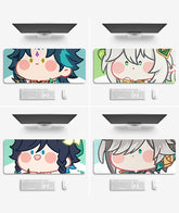 Genshin Cute Characters Mouse Pad