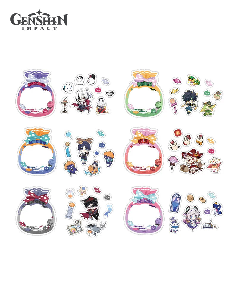 Genshin Impact Twilight Whimsy Series Sticker Set